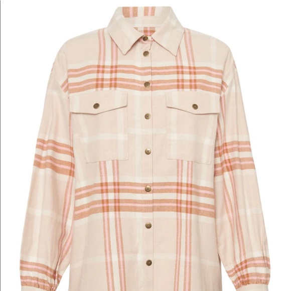 Spell Basecamp Flannel in Musk - Picture 13 of 15